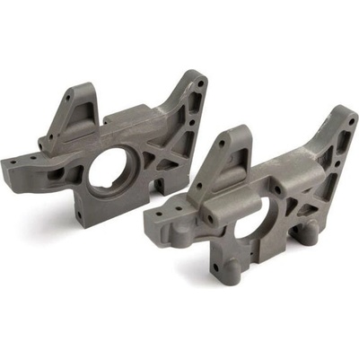 Traxxas Bulkheads (l & r) (front) (grey), TRX4930R (TRX4930R)