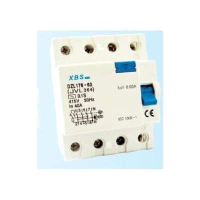 XBS 4-pólový 40A/0,03A 10kA AC OMR104040003