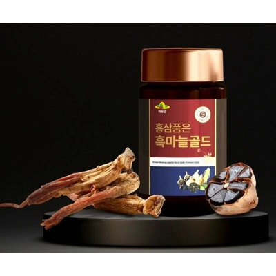 Ženšen Korejský červený ženšen a černý česnek extrakt GOLD na imunitu 240 g – Zboží Mobilmania