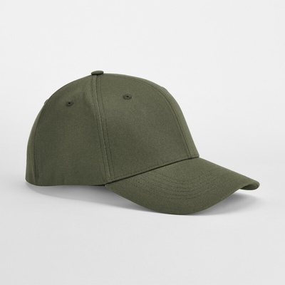 Beechfield B 803 EarthAware 6 panelová COT530803e1434-olive green Olivová