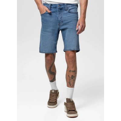 PitBull West Coast pánské jeansové šortky HORNBLEND classic wash