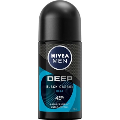 Nivea Men Deep Black Carbon 48h roll-on 50 ml