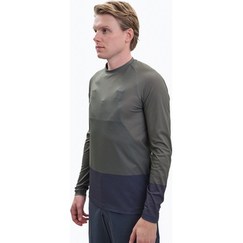 POC MTB PURE LS Jersey Epidote Green/Sylvanite Grey