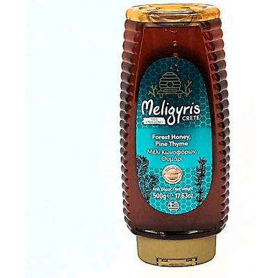 MELIGYRIS Řecký smíšený lesní med "Pinie + Tymián" 500 g