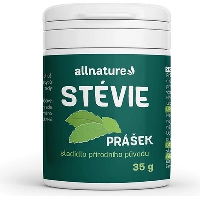 ALLNATURE Stévie prášek 35 g