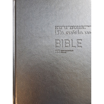 Bible zlatohnědá, velký formát