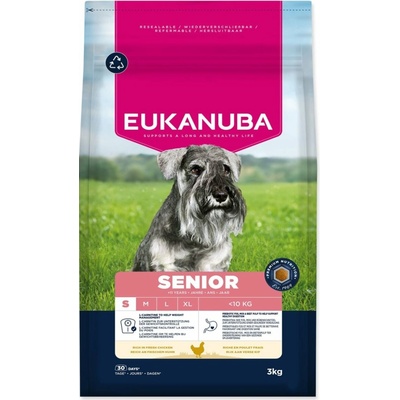 Eukanuba Senior Small rich in fresh chicken 3 kg