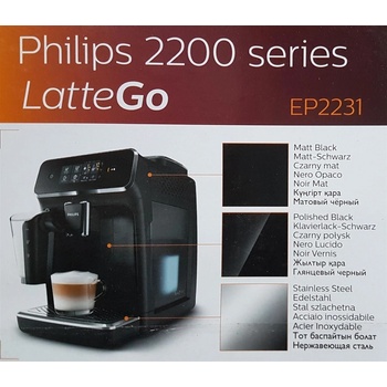 Philips Series 2200 LatteGo EP 2231/40