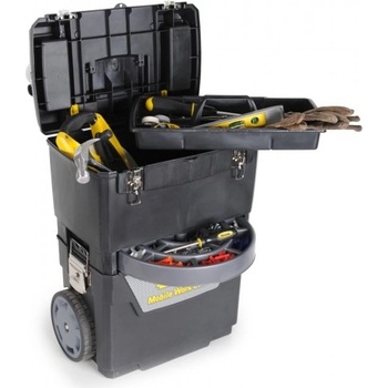 Stanley 1-93-968 Pojízdný montážní box s kovovými petlicemi na bocí