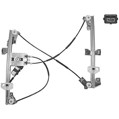 Mechanizmus zdvíhania okna VAN WEZEL 0903261