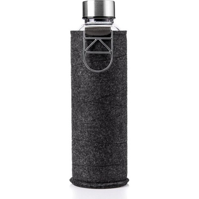 Equa Sklenená fľaša s uzáverom Mismatch Silver 750 ml