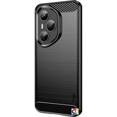 Huawei Honor 400 Pro 5G Удароустойчив Carbon Fiber Калъф и Протектор
