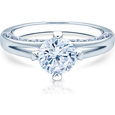 SAVICKI Годежен пръстен savicki: бяло злато, диаманти