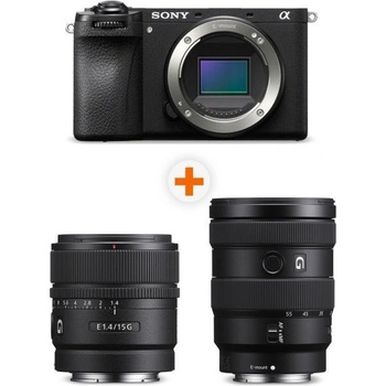 Image 1 of Sony Alpha A6700 15mm f/1.4 G + 16-55mm f/2.8 G