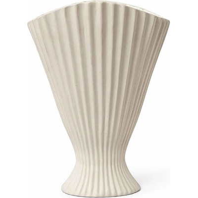 Ferm Living Váza Fountain, off-white