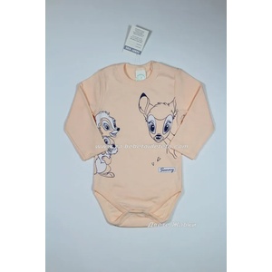 SUNNY KIDS Боди с дълъг ръкав Бамби, рипс, 86