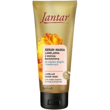 Farmona Natural Cosmetics Laboratory Jantar Регенерираща ламеларна серум-маска с кехлибар, 100 ml