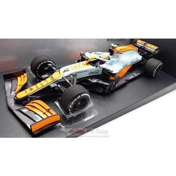 MINICHAMPS Ландо Норис Mc Laren Mercedes MCL35M състезателен автомобил Гран При на Монако сезон 2021