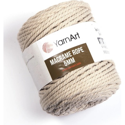 Yarn Art Macrame Rope 5 mm 753 béžová