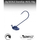 JigovkyCZ Jigová hlava Sickle StandUP vel.6 10g 5 ks