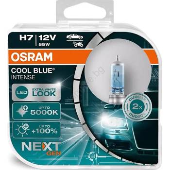 OSRAM КОМПЛЕКТ 2x Авто крушка COOL BLUE H7 PX26d/55W/12V 5000K - Osram (OA0002)