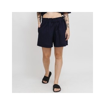 SPOLU label Shorts July DKRATASYT Modrá