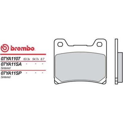 Zadní brzdové destičky Brembo Yamaha 1200 VXZ L, K2C 1984 - směs SP – Hledejceny.cz