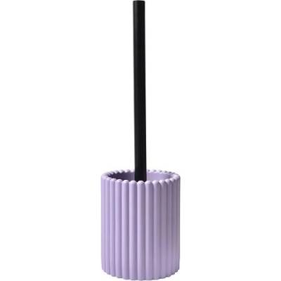 MSV WC štětka KEONI s polyresinovou nádobou fialová
