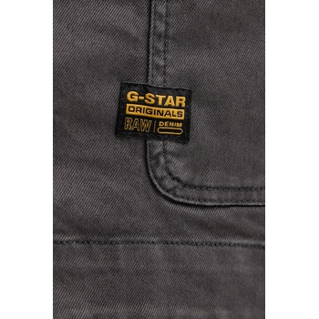 G-Star Дънкова пола G-Star в сиво къса със стандартна кройка D25235-C106 (D25235.C106)