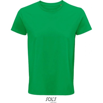SOL's Collection Tričko Crusader Men z bio bavlny krátký rukáv pánské Zelená kelly