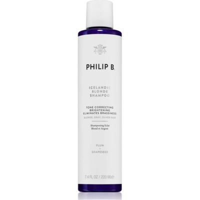 Philip B Philip B. Icelandic Blonde шампоан за руса и сива коса 220ml