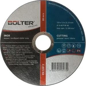 BOLTER Диск за рязане на неръждаема стомана Bolter 115мм х 1 (XG53172)