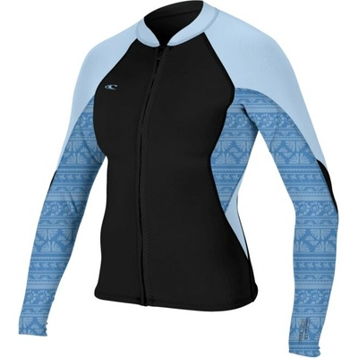 O'Neill Wms Bahia 1/0,5 mm Full-Zip Jacket black/surf abstract