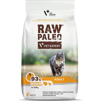 Vetexpert RAW PALEO ADULT CAT 2 kg