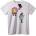 NOONEBRAND Тениска SpongeBob & Squidward - 2XL, White