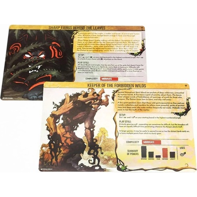 Spirit Island Branch & Claw foilové desky Duchů