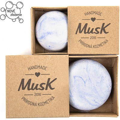 MusK tuhý šampón pro muže Kapitán 40 g