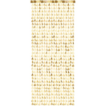 PartyDeco Коледна Парти Завеса за Фон - Елхи