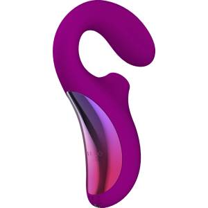 LELO Enigma Dual Stimulation Sonic Massager Deep Rose - superlove