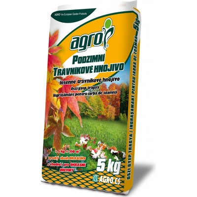 Agro trávníkové hnojivo podzimní 5 kg – Zboží Dáma