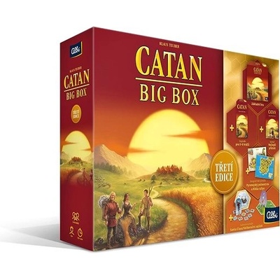 Albi Catan Osadníci z Katanu: Big Box 3. ed.