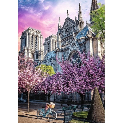 Trefl Premium Plus Photo Odyssey Katedrála Notre-Dame Paríž 1000 dielov