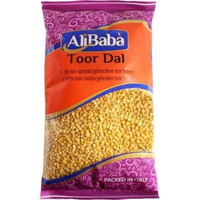 Alibaba Nikla indická lúpaná polovica Toor Dal 2 kg