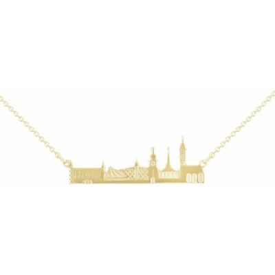 Eppi Zlatý či platinový náhrdelník mesta Bratislava N44526