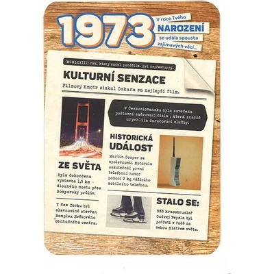 ALBI RETRO přání 1973