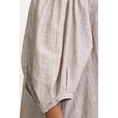 MM by Max Mara рокля с лен FUGGITO (2616221038600)