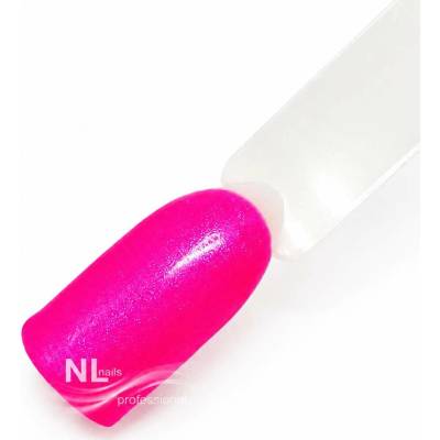 NL nails professional Uv Led barevný gel neon glitter pink 5ml