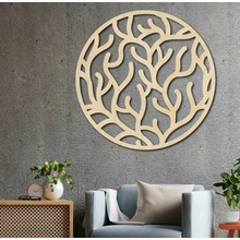 Stylesa - Moderní obraz na stěnu vítr ve vlasech: Přírodní překližka - Topol přírodní Rozměr 40 cm 4025-56342 PR0378 plywood