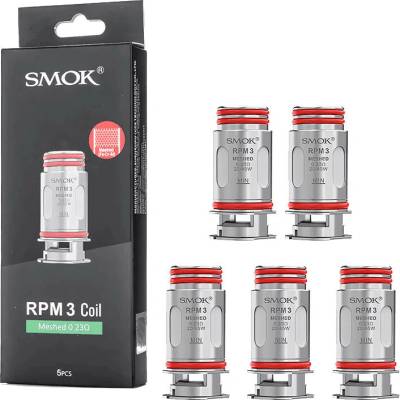 Smok RPM 3 žhaviaca hlava 0,23 ohm 5 ks
