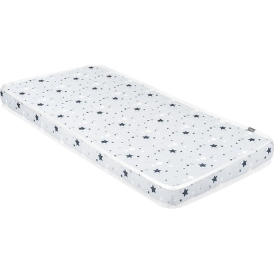 KikkaBoo Матрак KikkaBoo - Fantasia, 70 х 140 х 9 cm, Stars Grey (41107030017)